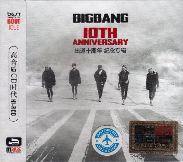 BIGBANG 10th Anniversary Best Collection 3CD Korean Band K-Pop HD Mastering