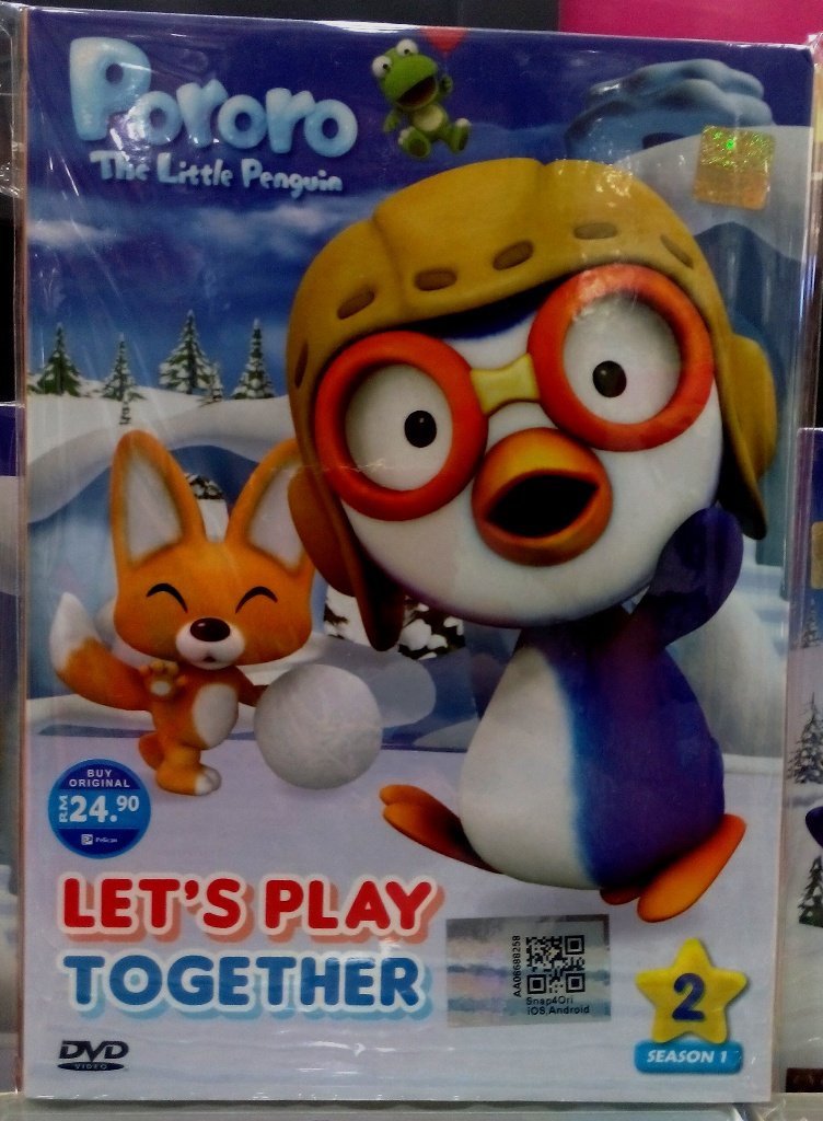 DVD ANIME Pororo The Little Pengiun Let´s Play Together English Audio ...