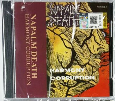Napalm Death &acirc;��Harmony Corruption CD NEW Malaysia Release Death Metal Grindcore