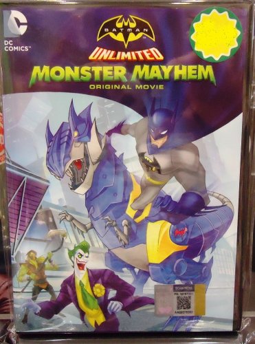 DC Comics Batman Unlimited Monster Mayhem Movie Anime DVD