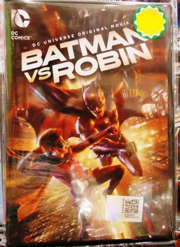 DC Universe Movie Batman vs Robin Anime DVD