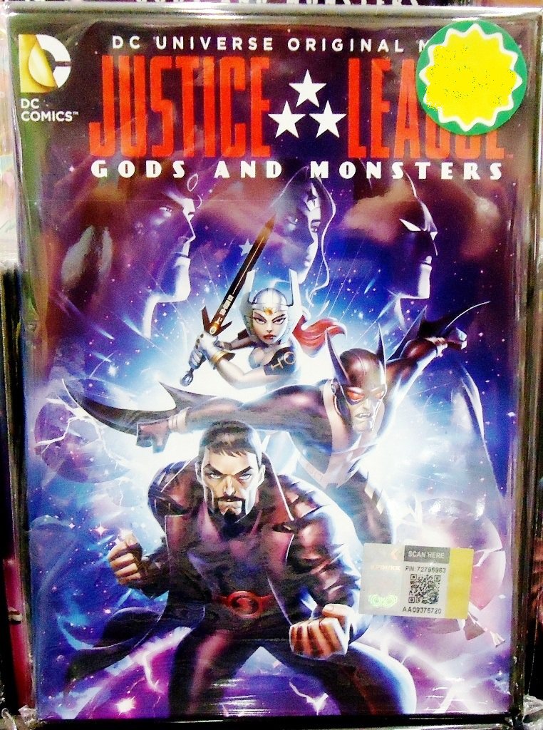 DC Universe Movie Justice League Gods And Monsters Anime DVD