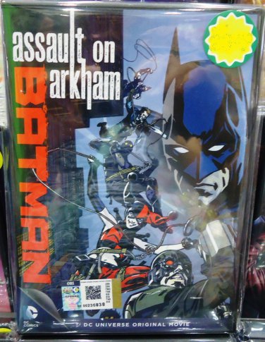 DC Movie Batman Assault on Arkham Anime DVD