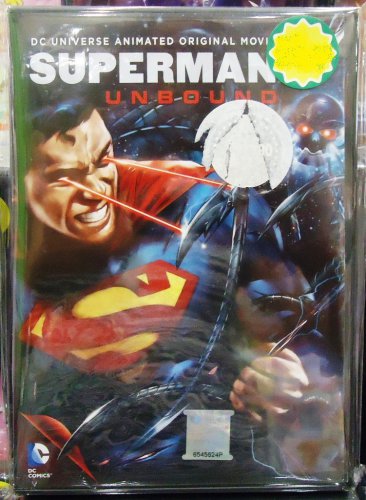 DC Movie Superman Unbound Anime DVD
