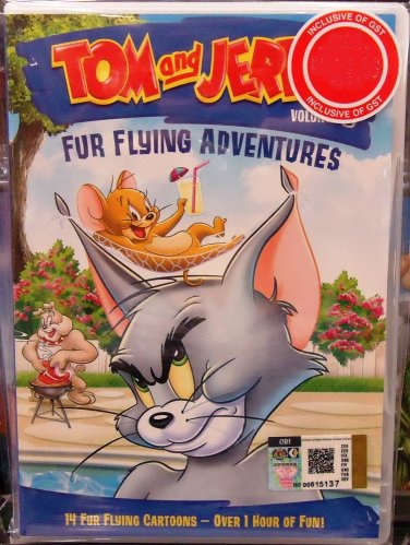 Tom and Jerry Fur Flying Adventure Movie Anime DVD