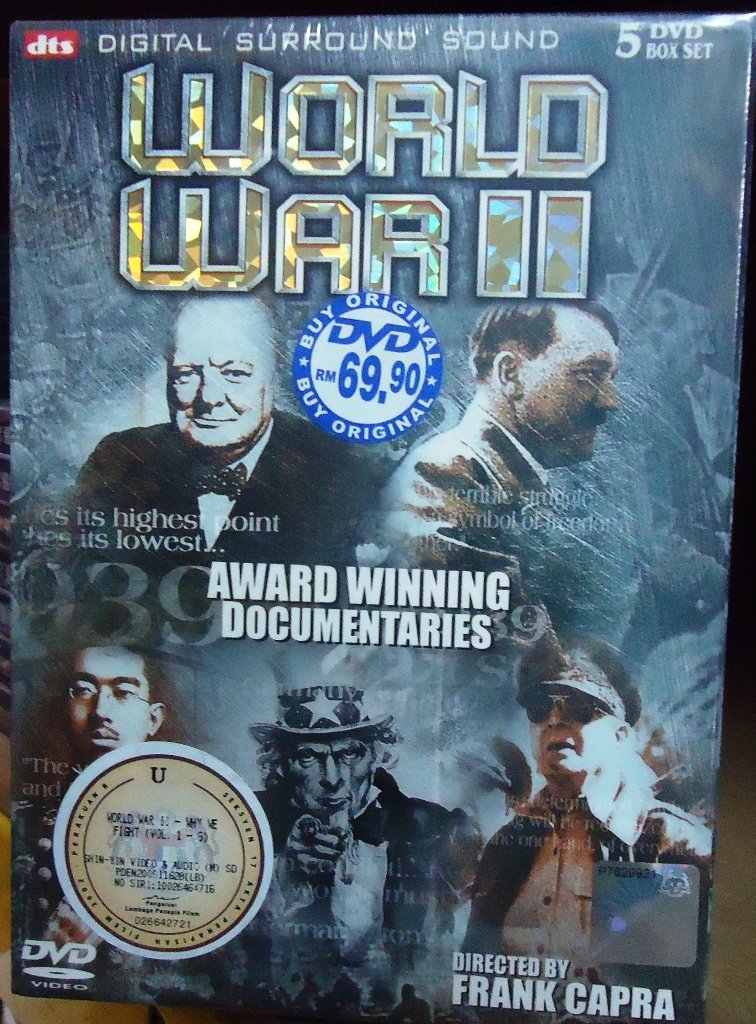 World War II Award Winning Documentaries (5DVD) English Audio English sub