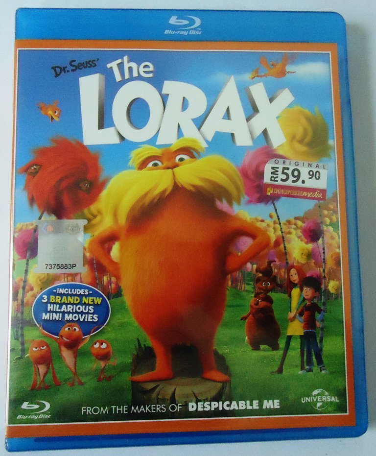 The LORAX Anime Blu-ray Multi Language Multi Sub