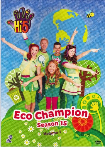 DVD Hi-5 Eco Champion 5 Episodes Australia Series Season 15 Region All