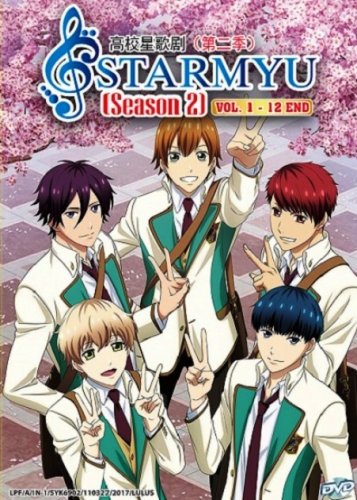 DVD ANIME Star-Myu Season 2 Vol.1-12End High School Star Musical English Sub