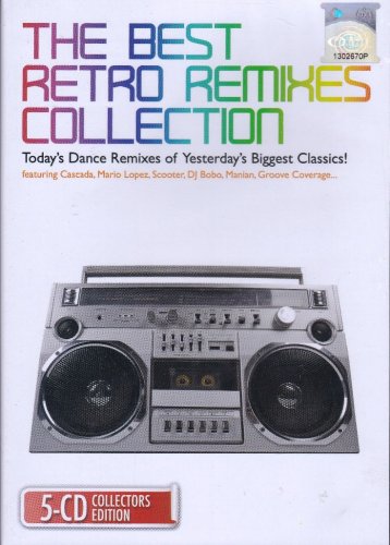 Best Retro Remixes Collection 5CD 90 Hits Collectors Edition Mario Lopez DJ Bobo