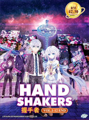 DVD ANIME Hand Shakers Vol.1-12End Complete TV Series Region All English Sub