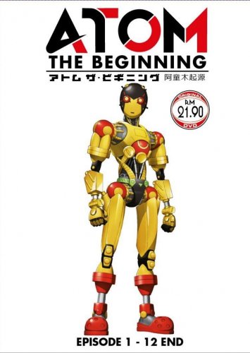 DVD Atom The Beginning Vol.1-12End Prequel to Astro Boy Anime English Sub