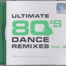 Ultimate 80's Dance Remixes Vol.2 1980's Pop Classics Revisited 2CD New EQ Dance