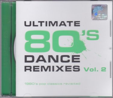 Ultimate 80's Dance Remixes Vol.2 1980's Pop Classics Revisited 2CD New EQ Dance