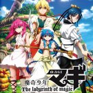 DVD ANIME Magi The Labyrinth Of Magic Season 1-3 Sinbad no Bouken English Sub