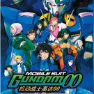 DVD Mobile Suit Gundam 00 Complete TV Series Season 1-2 + Movie English Sub