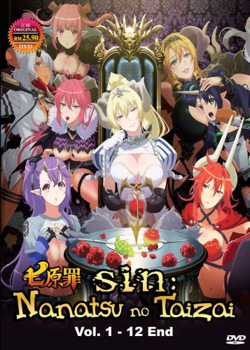 DVD Sin Nanatsu no Taizai Vol.1-12End Seven Mortal Sins Anime Uncut