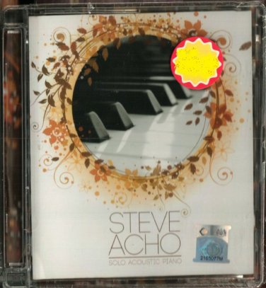 STEVE ACHO Solo Acoustic Piano 2CD
