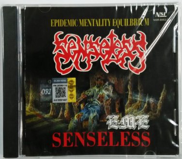 SENSELESS Epidemic Mentality Equilibrium E.M.E CD New Malaysia Death Metal Band
