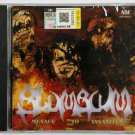 Slum Scum ‎Menace To Insanity CD New Malaysia Death Metal Grindcore Band
