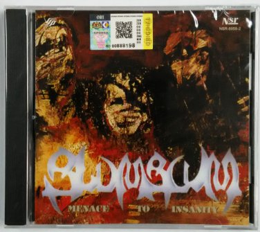 Slum Scum &acirc;��Menace To Insanity CD New Malaysia Death Metal Grindcore Band