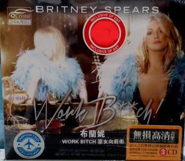 Britney Spears Work Bitch 3CD