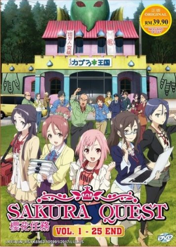 DVD Sakura Quest TV Series Vol.1-25End Japanese Anime Region All English Sub