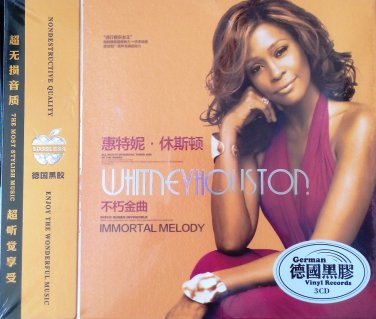 Whitney Houston Immortal Melody 3CD German Vinyl Records 3 CD Deluxe Collection