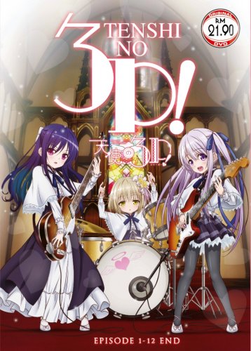 DVD Tenshi no 3P Vol.1-12End Angel's 3Piece! Japanese Anime Region 0 English Sub