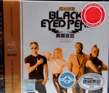 Black Eyed Peas Greatest Hits German Vinyl Records 3CD