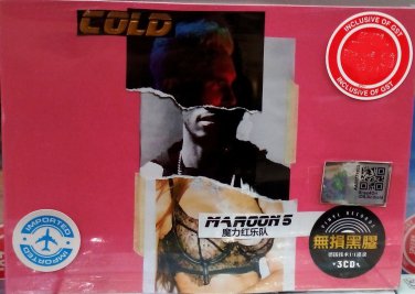 Maroon 5 Cold + Greatest Hits German Vinyl Records 3CD