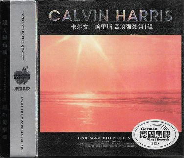 CALVIN HARRIS Funk Wav Bounces Vol.1 + Greatest Hits German Vinyl Records 3CD