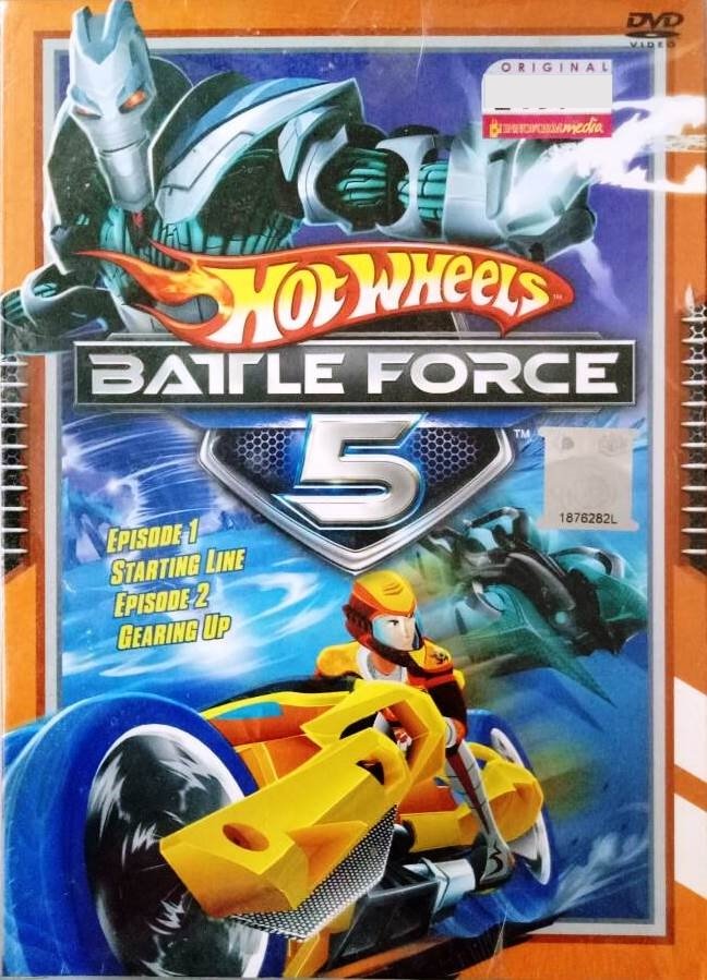 DVD Hot Wheels Battle Force 5 Vol.1 & 2 Anime Region All English