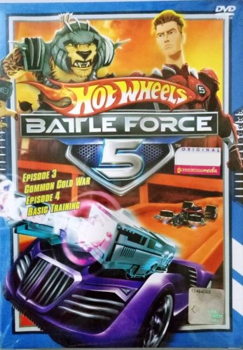 DVD Hot Wheels Battle Force 5 Vol.3 & 4 Anime Region All English Version English Sub