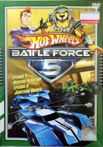 DVD Hot Wheels Battle Force 5 Vol.5 & 6 Anime Region All English Version English Sub