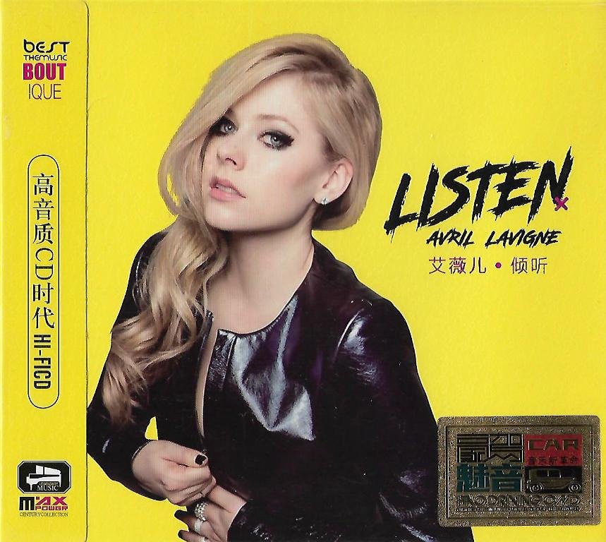 AVRIL LAVIGNE Listen + Greatest Hits 3CD HD Mastering Deluxe Edition