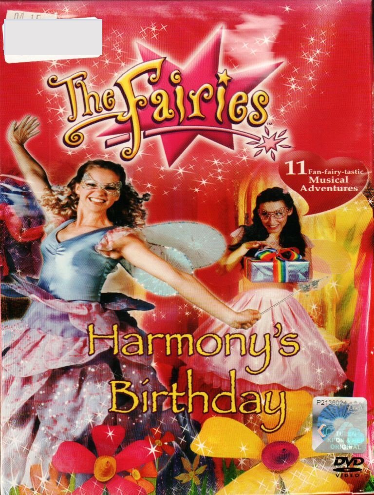 DVD The Fairies Harmony´s Birthday Region All English Version English Sub