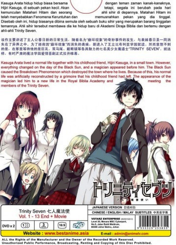 Trinity Seven Movie Eng Sub