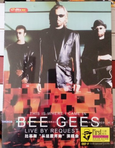 Bee Gees This Is Where I Came In - Live By Request Concert DVD Region All
