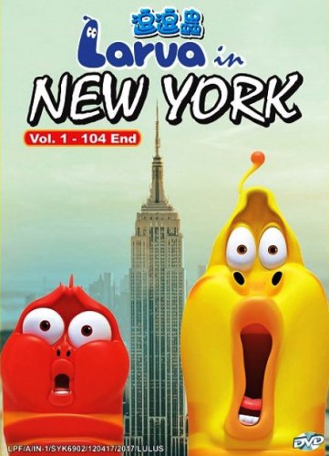 DVD Larva In New York Vol.1-104 End Anime Region All
