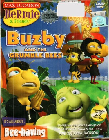 DVD Hermie & Friends - Buzby And The Crubles Bees Region All English Dubbed & Sub