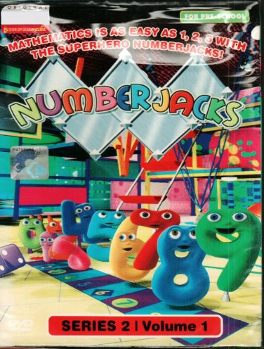 DVD Number Jacks Series 2 - Vol.1 Region All English Dubbed & Sub