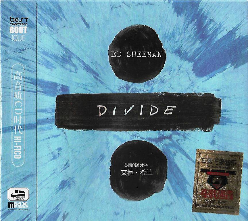 ED SHEERAN Divide + Greatest Hits 3CD Deluxe Collection HD Mastering