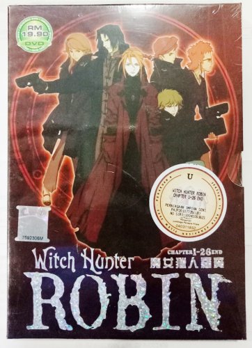 DVD Witch Hunter Robin WHR Vol.1-26End Japanese Anime Region All English Sub