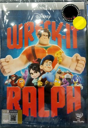 DVD Disney Wreck-It Ralph Anime Region All English Dubbed English sub