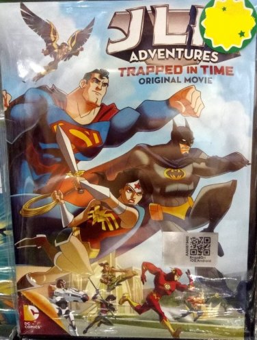 DVD JLA Adventures Trapped In Time Original Movie DC Anime Region All English Dubbed English sub