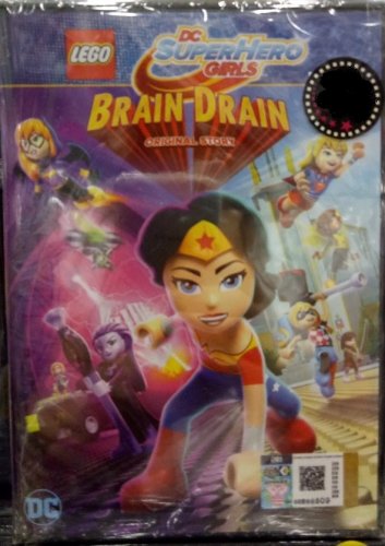 DVD Lego DC Super Hero Brain Drain Original Story Anime Region All English Dubbed English sub