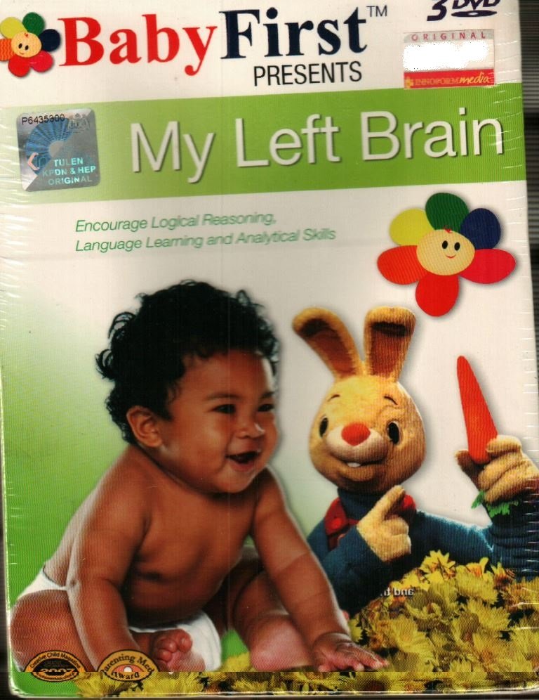 Baby First Presents My Left Brain 3DVD Region All English dubbed