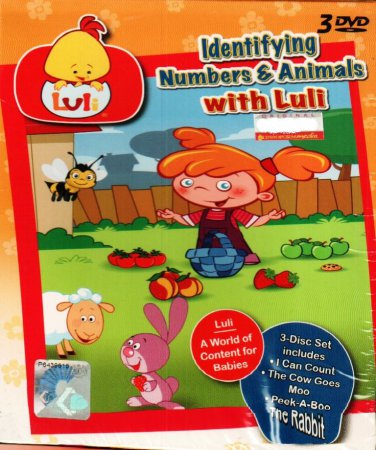 Identifying Number & Animals With Luli 3DVD Region All English dubbed
