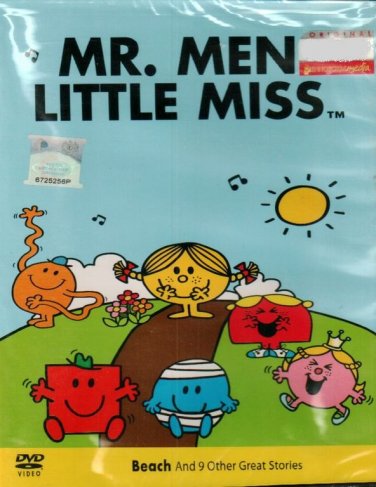 DVD Mr. Men Little Miss Beach Region All English Dubbed English sub